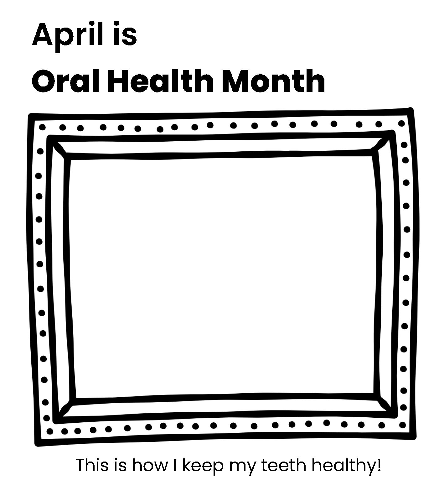 Picture to be coloured for the contest.